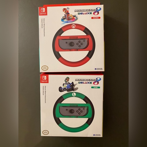 Video Games & Consoles Mario Kart 8 Deluxe Wheel Attachment Nintendo